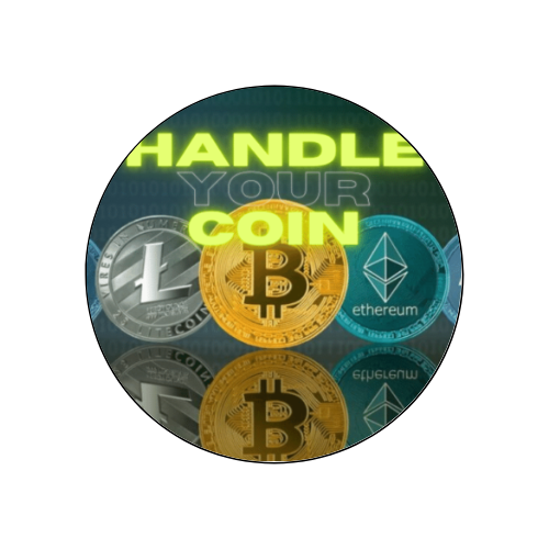 Handle Your Coin Circle Logo